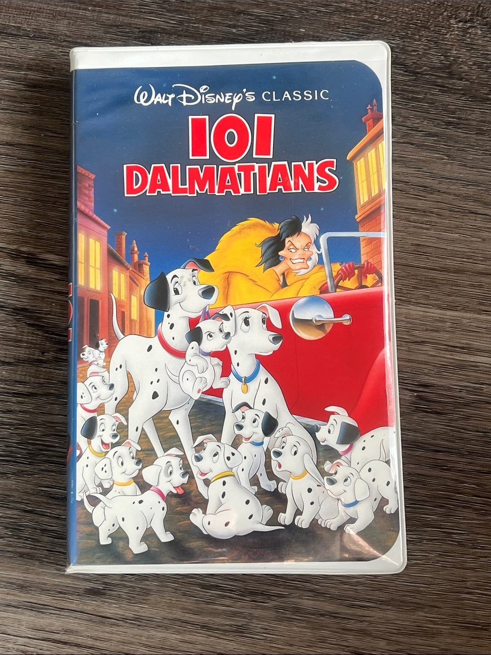 Rare Black Diamond Walt Disney's 101 Dalmatians VHS